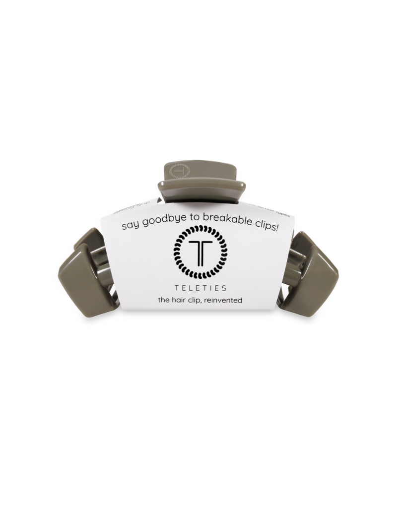 TELETIES Classic Sage It Ain't So Small Hair Clip