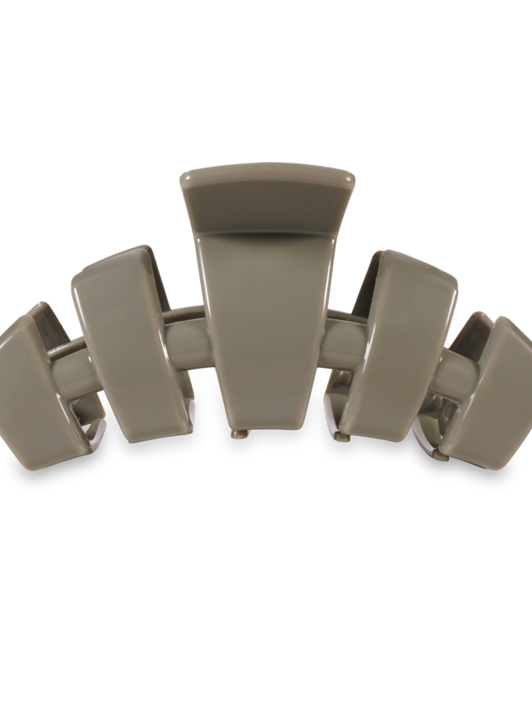 TELETIES Medium Classic Claw Hair Clip in Sage It Ain't So