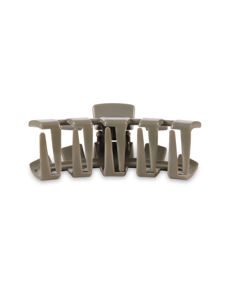 TELETIES Medium Classic Claw Hair Clip in Sage It Ain't So