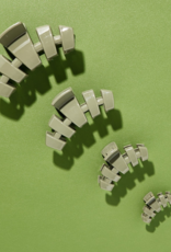 TELETIES Medium Classic Claw Hair Clip in Sage It Ain't So