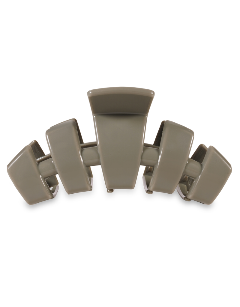 TELETIES Large Classic Claw Hair Clip in Sage It Ain't So