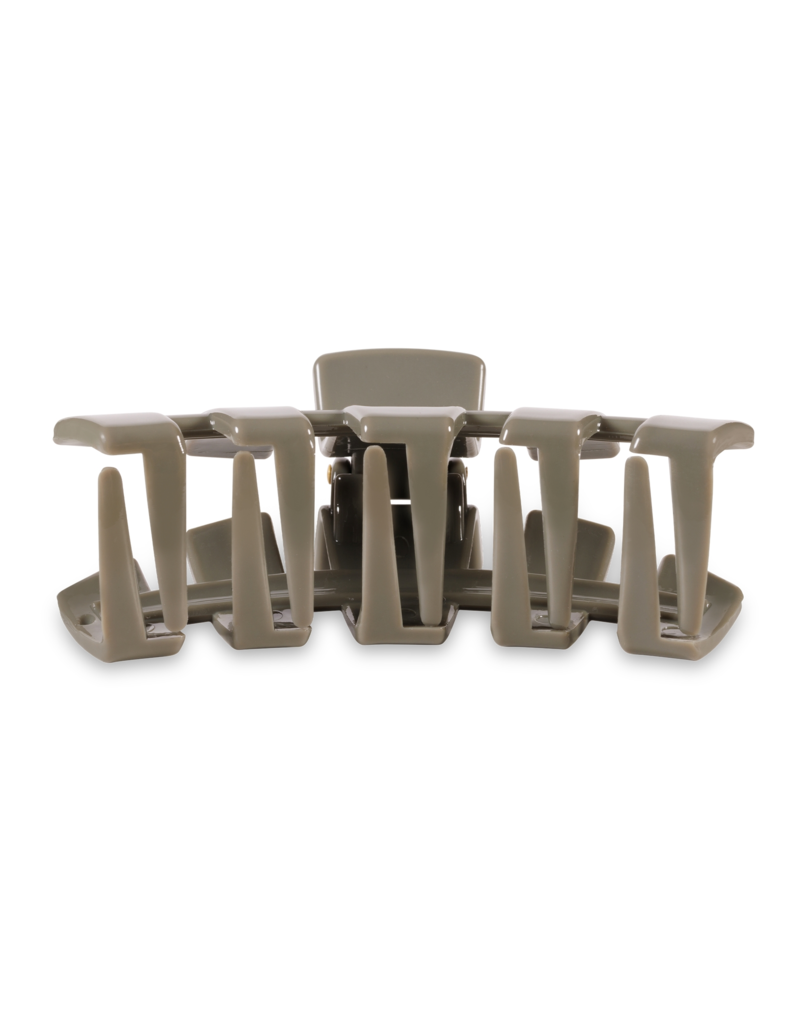 TELETIES Large Classic Claw Hair Clip in Sage It Ain't So