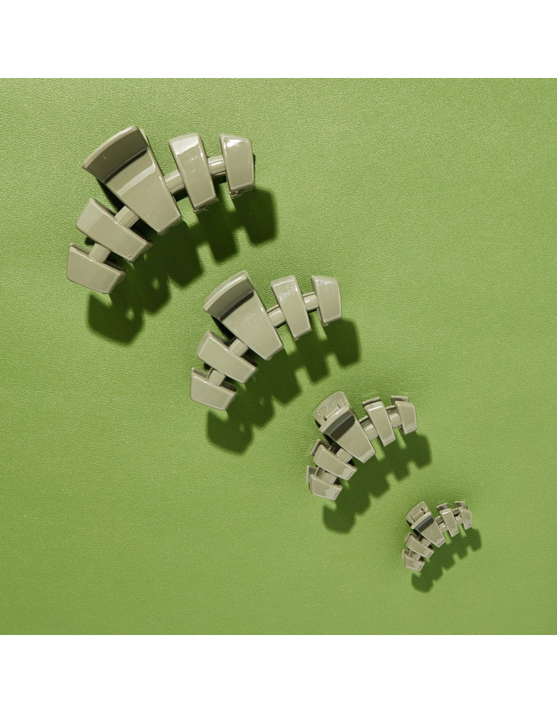 TELETIES Large Classic Claw Hair Clip in Sage It Ain't So