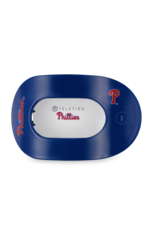 TELETIES Teleties x Philadelphia Phillies Small Flat Round Hair Clip