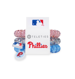 TELETIES Teleties x Philadelphia Phillies Large Hair Ties