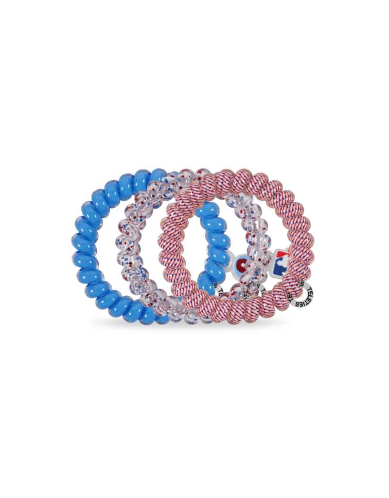 TELETIES Teleties x Philadelphia Phillies Large Hair Ties