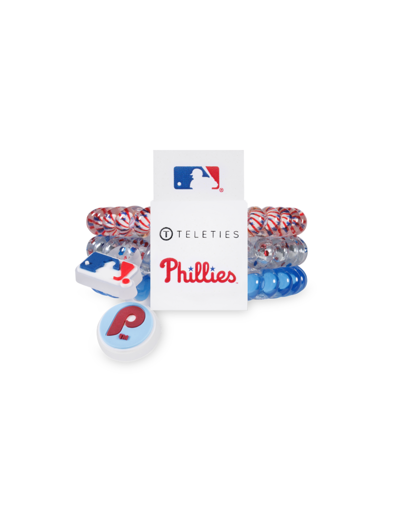 TELETIES Teleties x Philadelphia Phillies Small Hair Ties