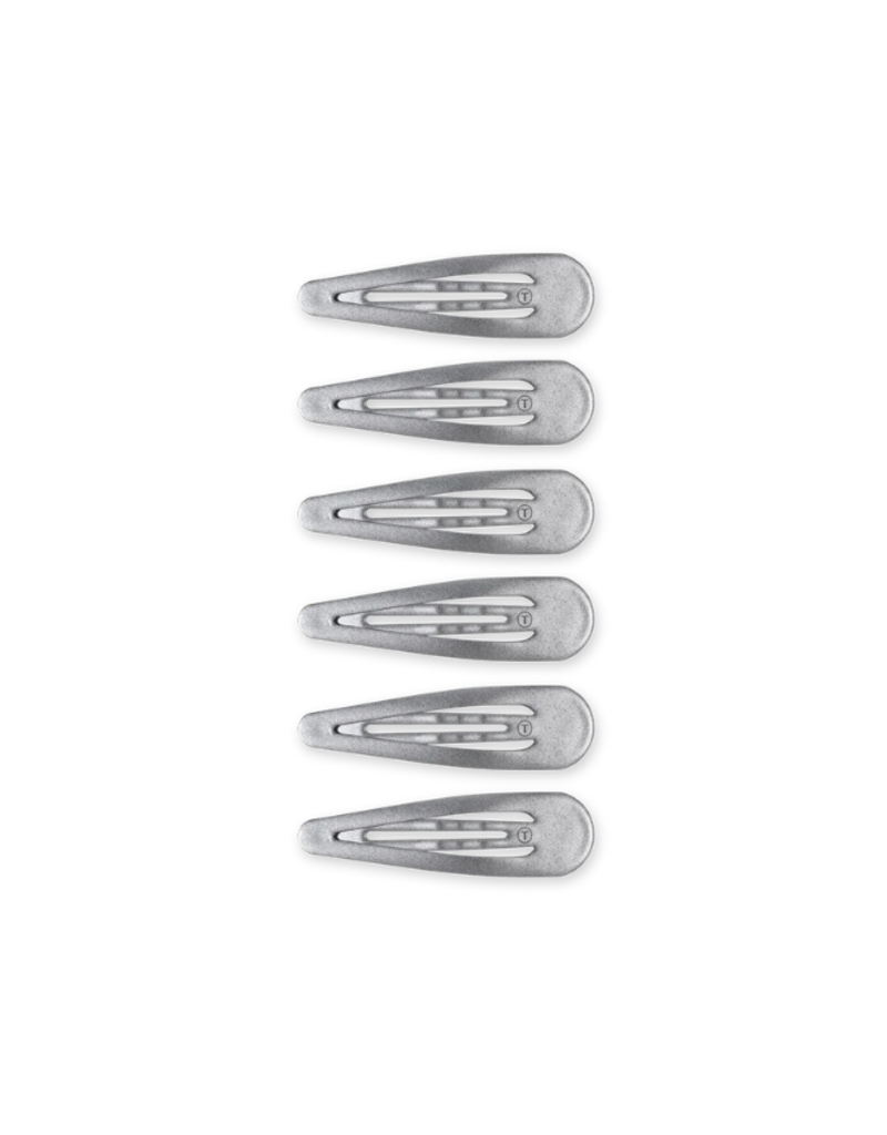 TELETIES Silver Snap Clips