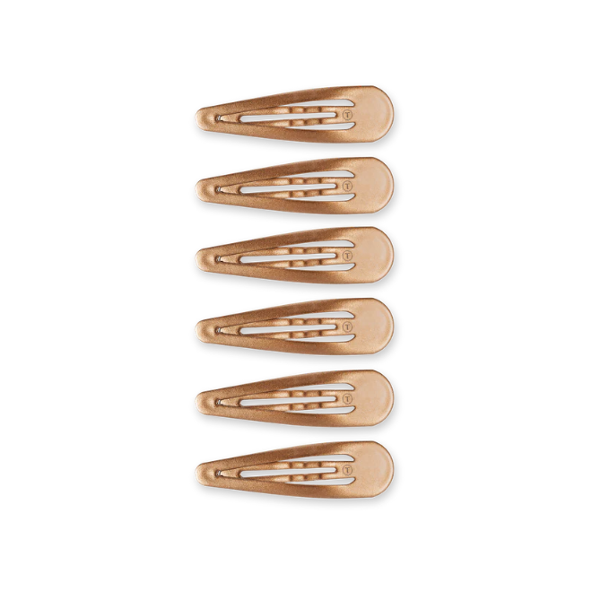 TELETIES Bronze Snap Clips
