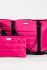 SCOUT Triple Advisor Travel Tote Bag in Pink Puffer