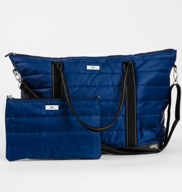 SCOUT Triple Advisor Travel Tote Bag in Navy Puffer