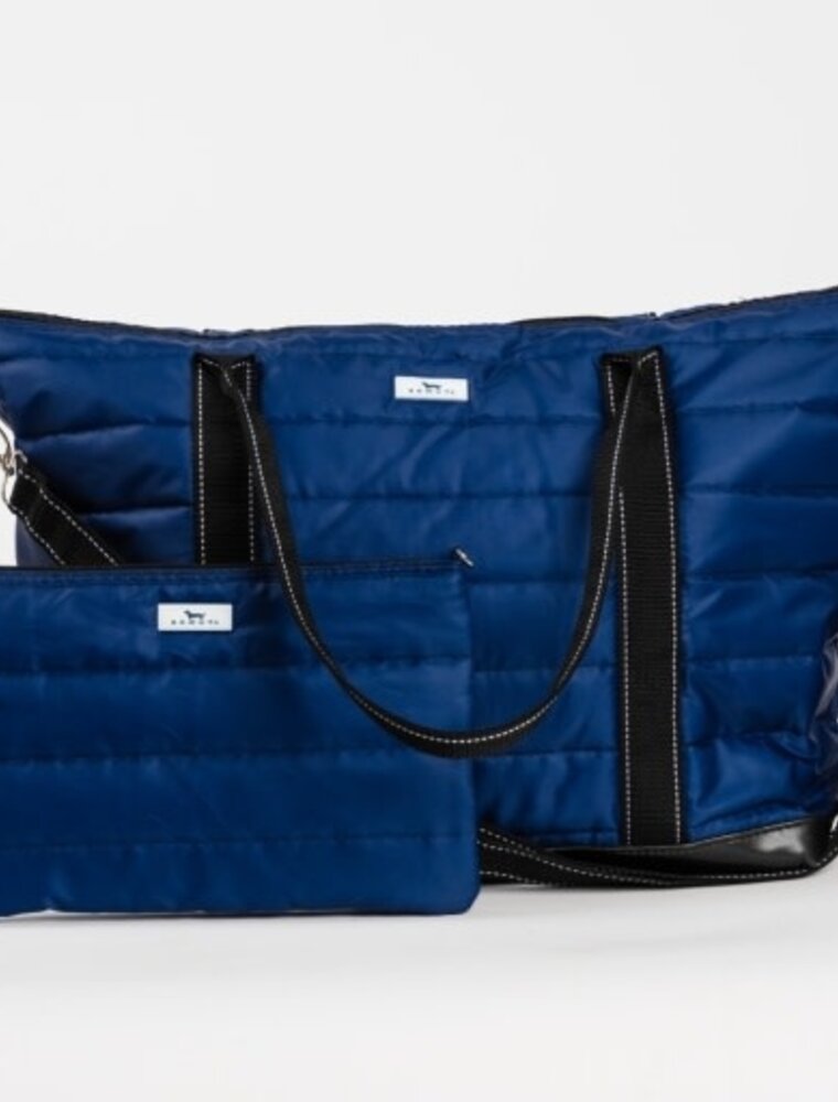 SCOUT Triple Advisor Travel Tote Bag in Navy Puffer
