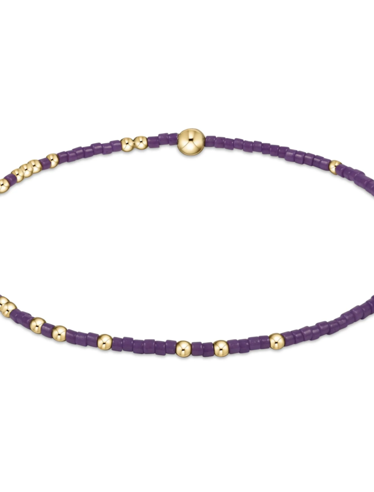 ENEWTON DESIGN Hope Unwritten Bracelet - Purple/Gold