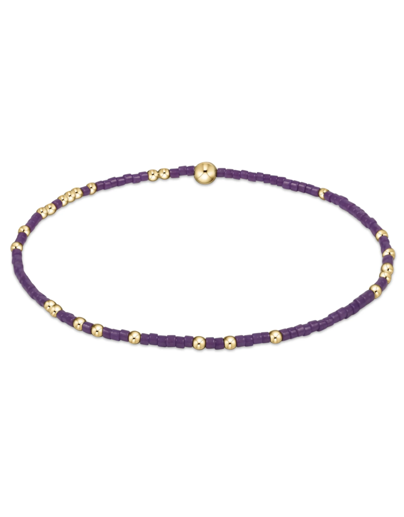 ENEWTON DESIGN Hope Unwritten Bracelet - Purple/Gold