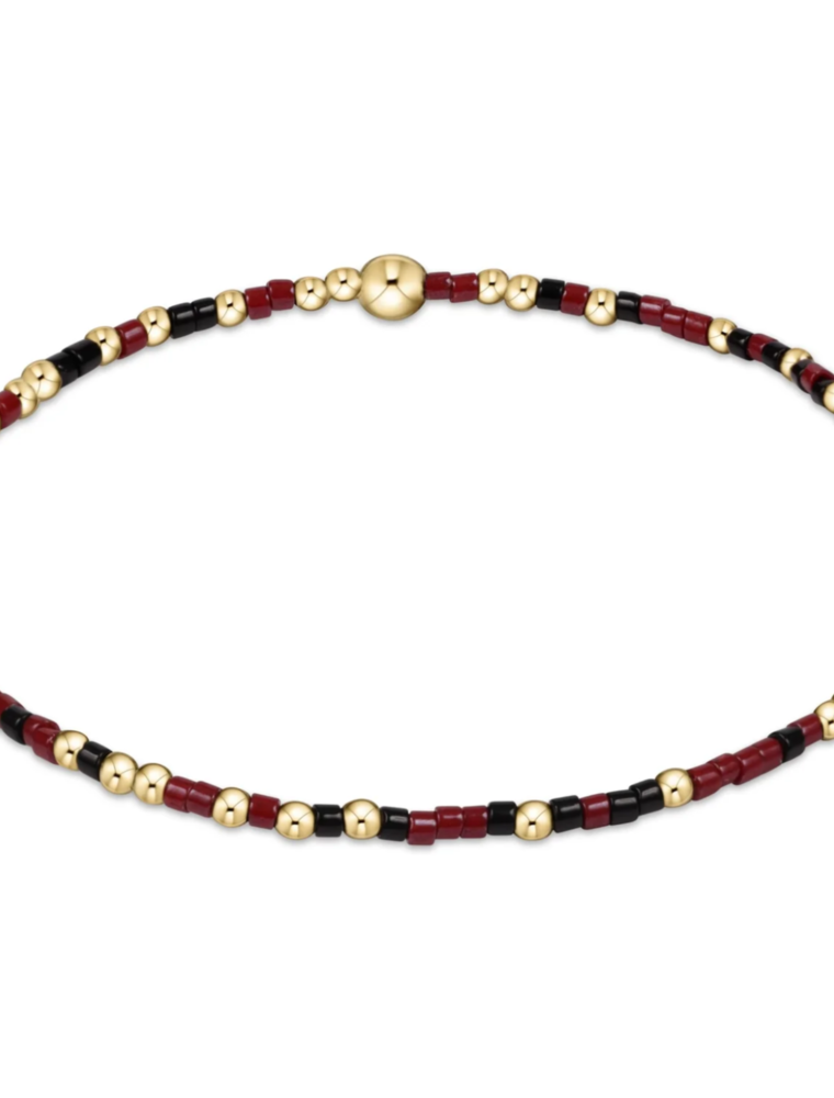 ENEWTON DESIGN Hope Unwritten Bracelet - Wine/Onyx/Gold