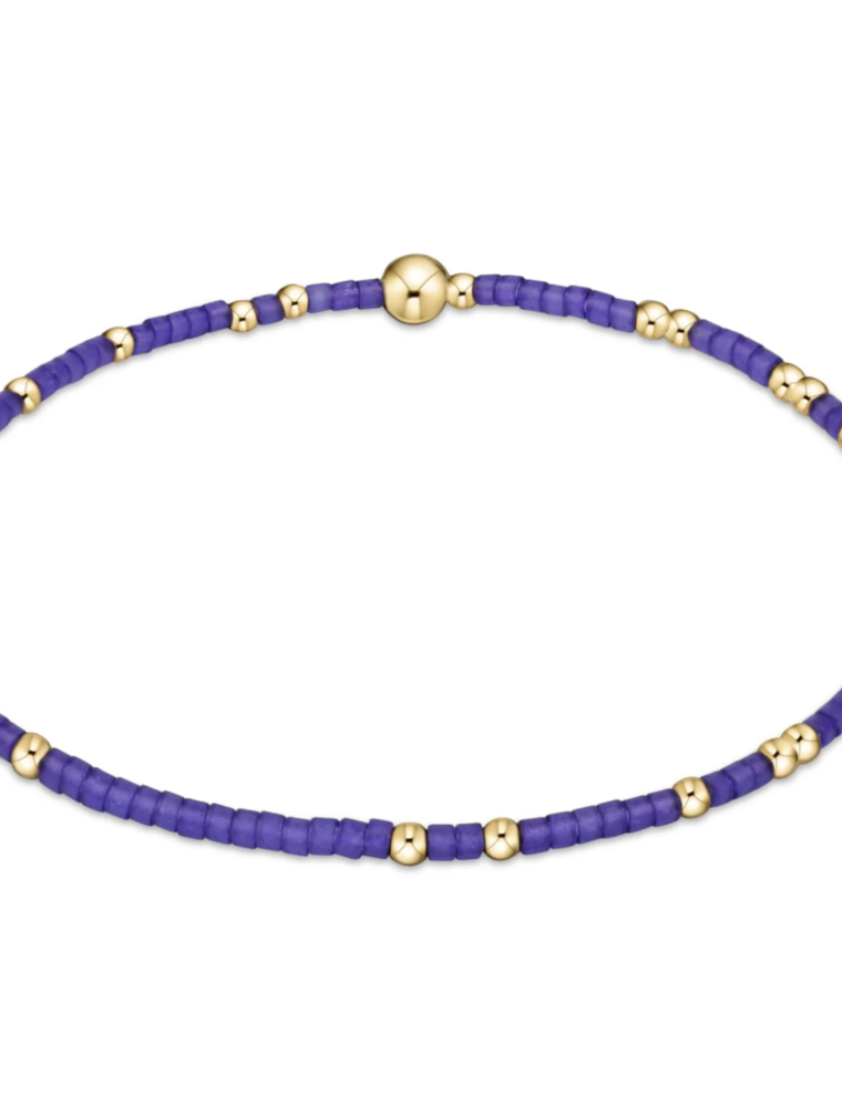 ENEWTON DESIGN Hope Unwritten Bracelet - Deep Purple/Gold
