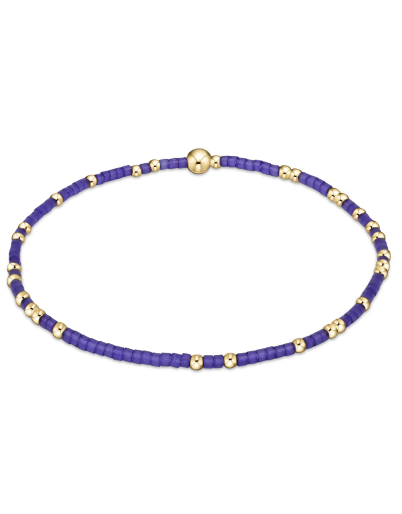 ENEWTON DESIGN Hope Unwritten Bracelet - Deep Purple/Gold