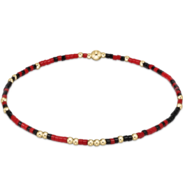 ENEWTON DESIGN Hope Unwritten Bracelet - Bright Red/Onyx/Gold