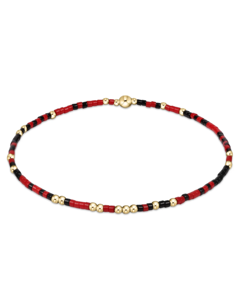 ENEWTON DESIGN Hope Unwritten Bracelet - Bright Red/Onyx/Gold
