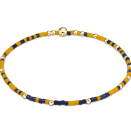 ENEWTON DESIGN Hope Unwritten Bracelet - Golden Yellow/Matte Navy/Gold