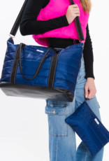 SCOUT Triple Advisor Travel Tote Bag in Navy Puffer