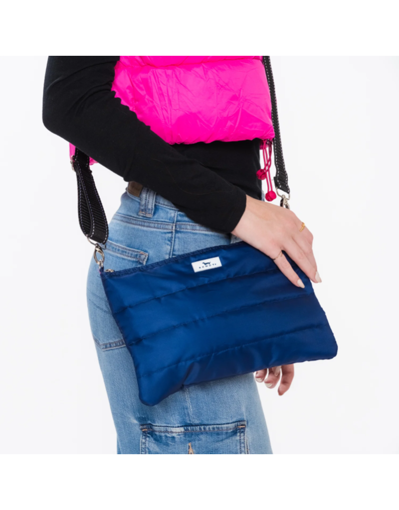 SCOUT Triple Advisor Travel Tote Bag in Navy Puffer