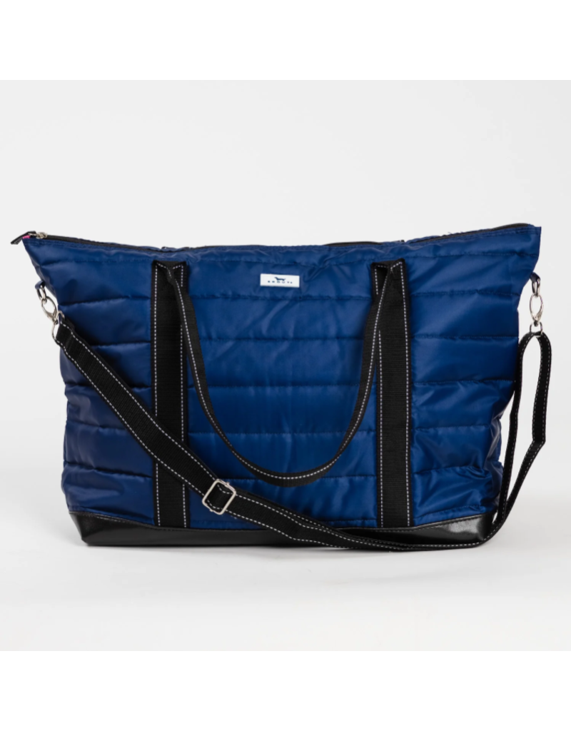 SCOUT Triple Advisor Travel Tote Bag in Navy Puffer