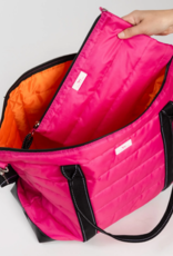 SCOUT Triple Advisor Travel Tote Bag in Pink Puffer