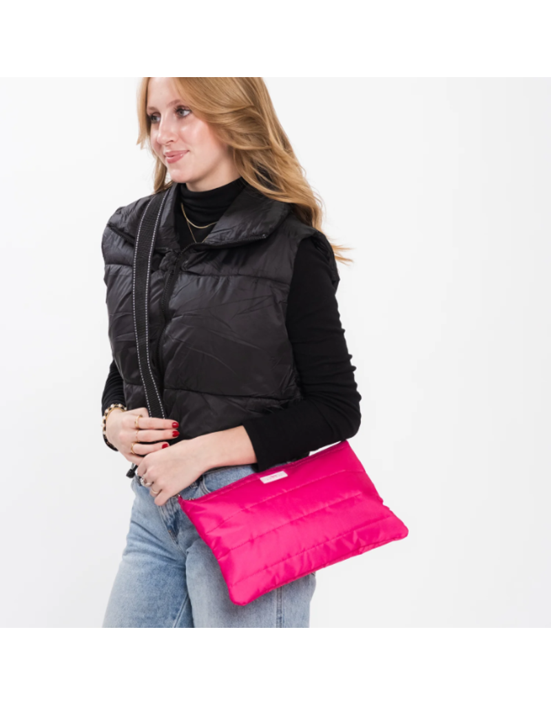 SCOUT Triple Advisor Travel Tote Bag in Pink Puffer