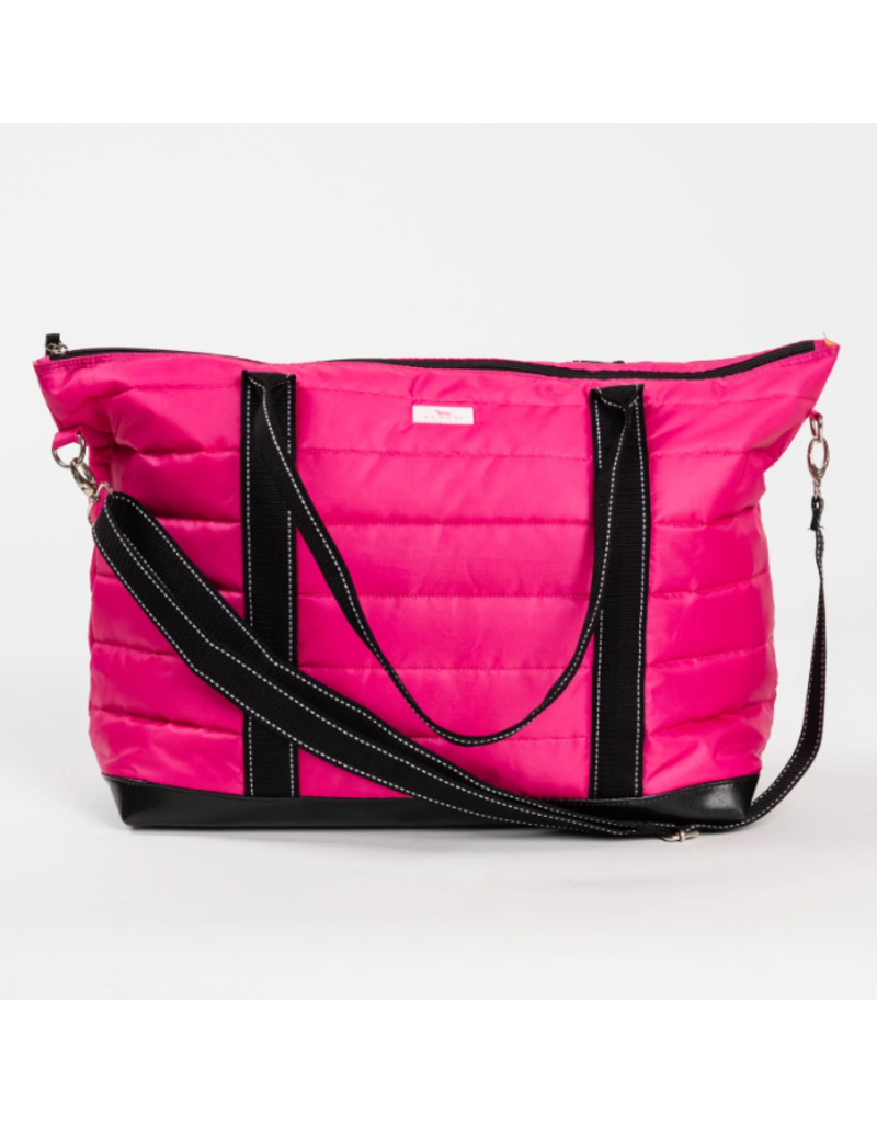 SCOUT Triple Advisor Travel Tote Bag in Pink Puffer