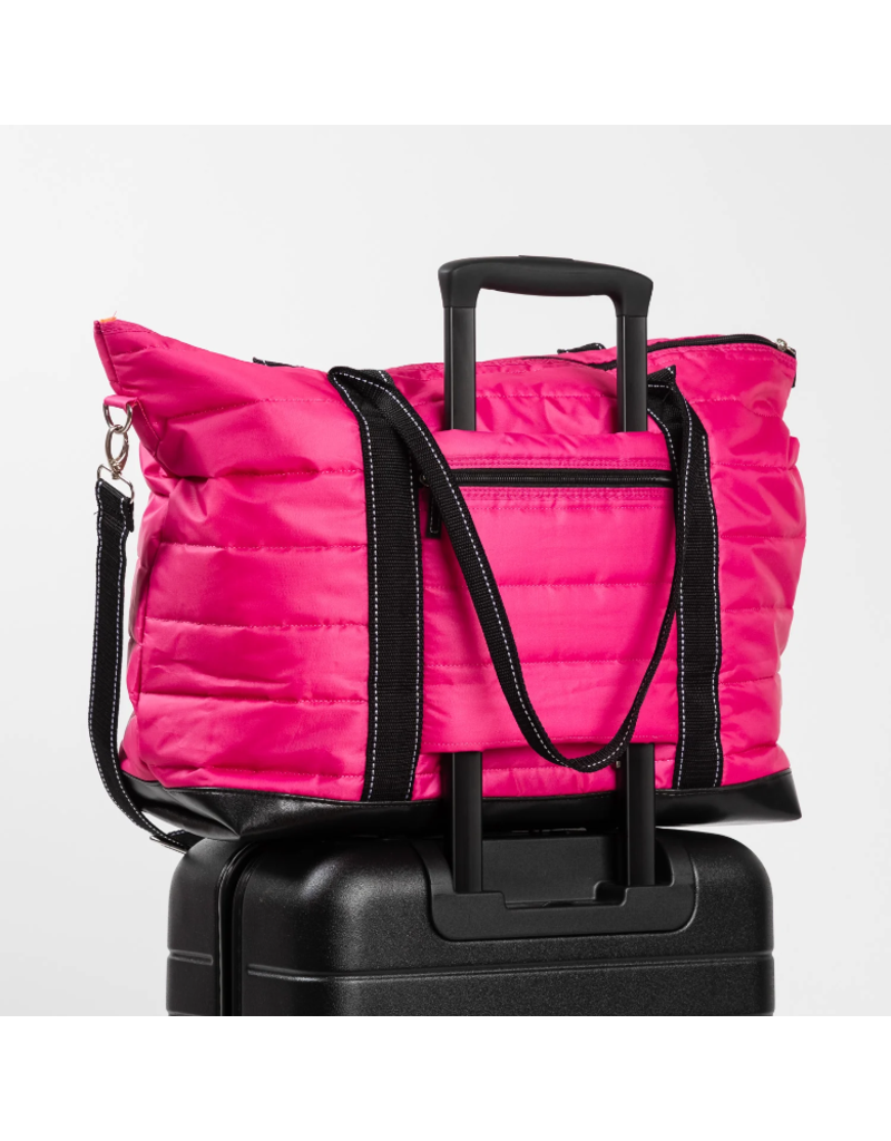 SCOUT Triple Advisor Travel Tote Bag in Pink Puffer