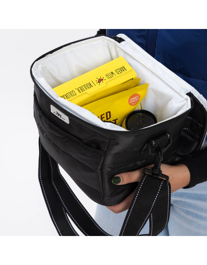 SCOUT Road Snacks Lunch Bag in Black Puffer