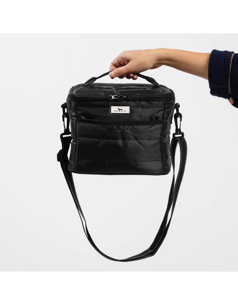 SCOUT Road Snacks Lunch Bag in Black Puffer
