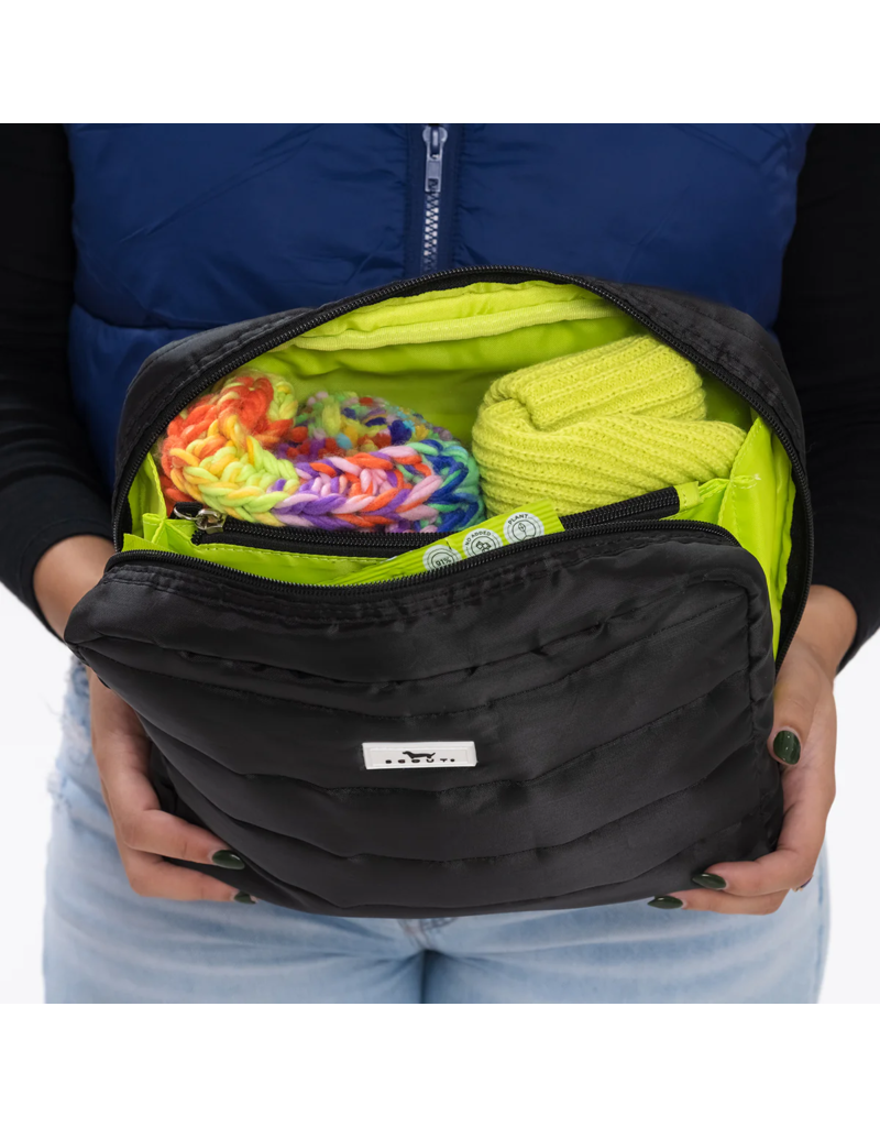 SCOUT All Inclusive Travel Organizer Bag in Black Puffer