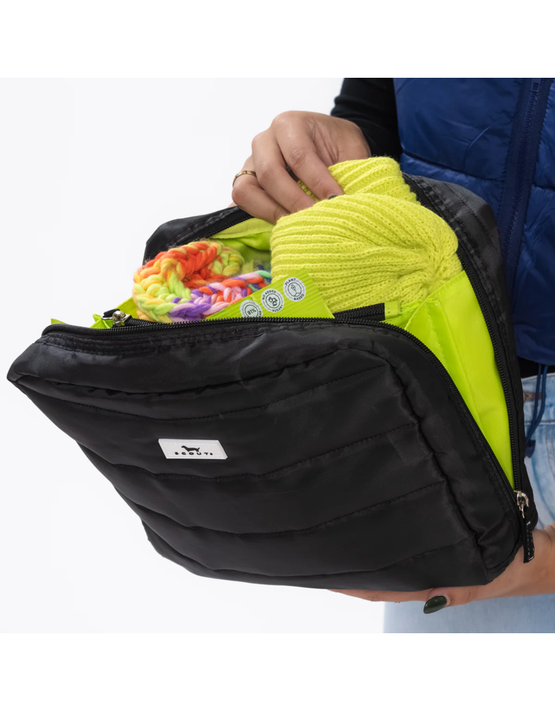 SCOUT All Inclusive Travel Organizer Bag in Black Puffer