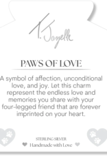 TJAZELLE Paws of Love Bracelet in Lepidolite Quartz & Silver TJAZELLE Paws of Love Bracelet in Lepidolite Quartz & Silver