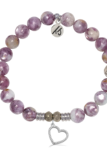 TJAZELLE Beautiful Soul Bracelet in Lepidolite & Silver