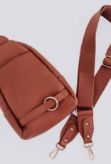 PRETTY SIMPLE Adventure Awaits Sling Bag in Brown