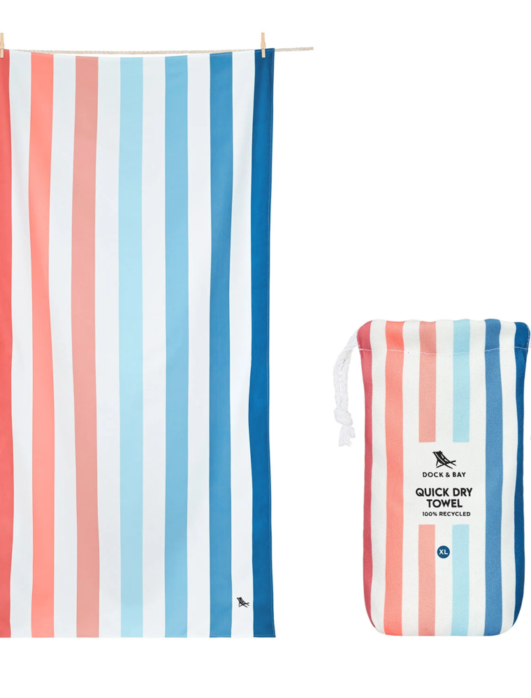 DOCK & BAY Quick Dry XL Towel in Sand to Sea