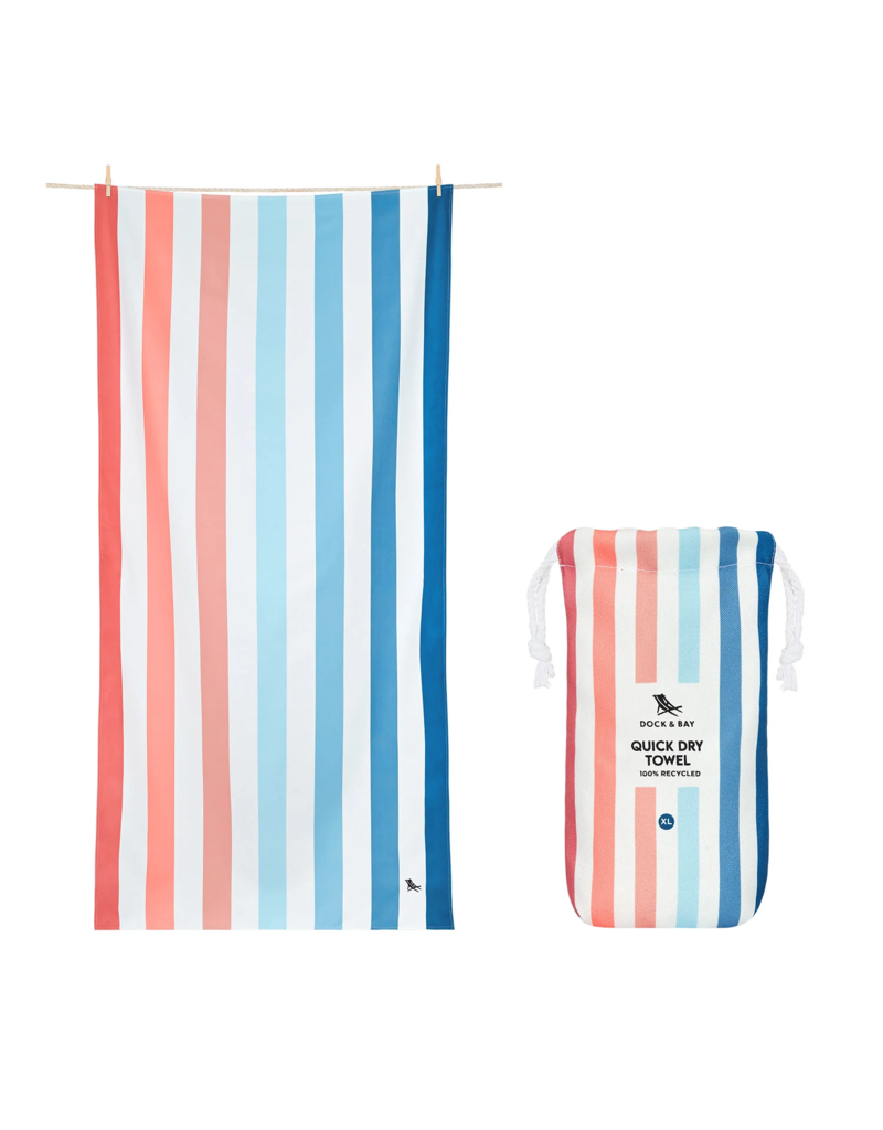 DOCK & BAY Quick Dry XL Towel in Sand to Sea