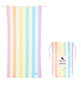 DOCK & BAY Quick Dry Medium Towel in Unicorn Waves