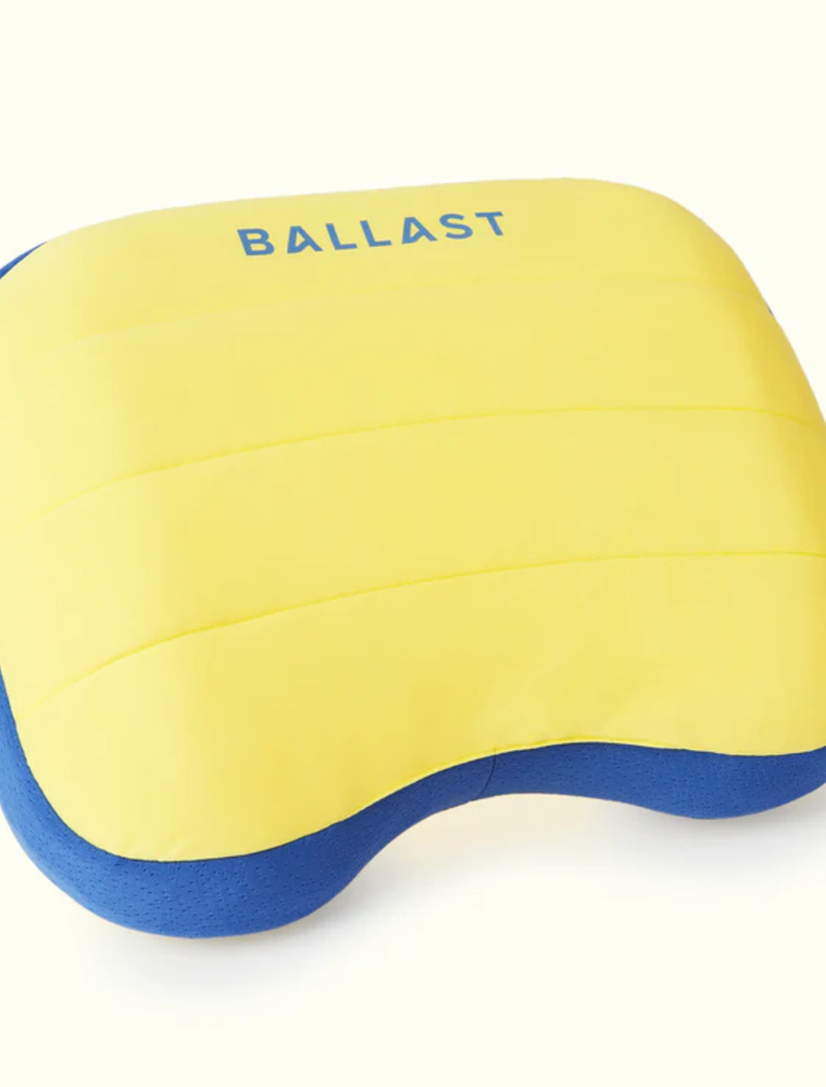 BALLAST Beach Pillow in Sunshine Yellow