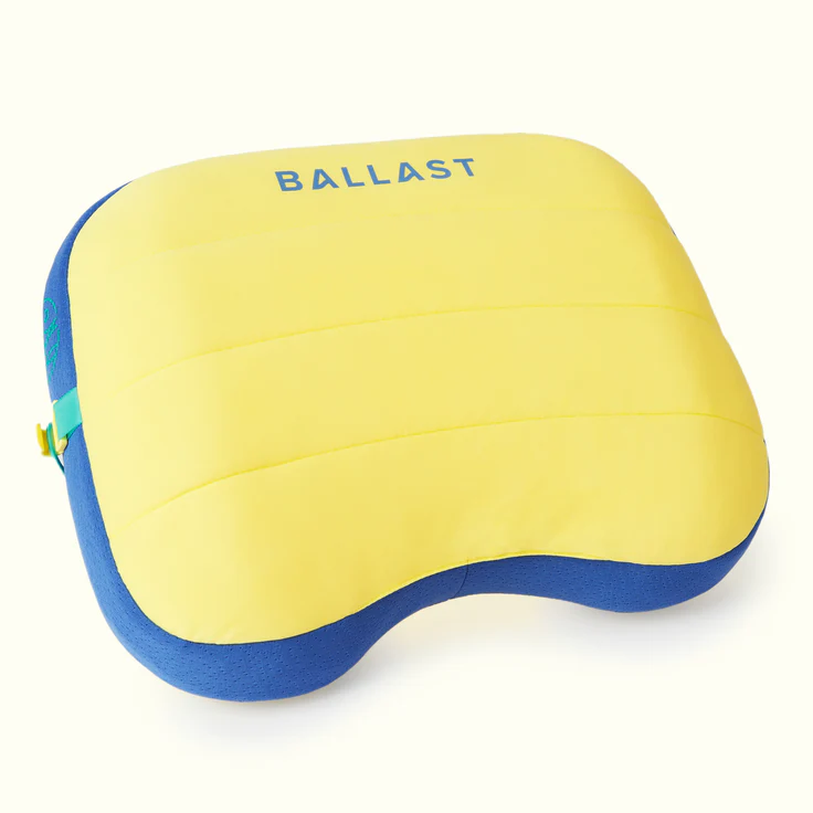 BALLAST Beach Pillow in Sunshine Yellow