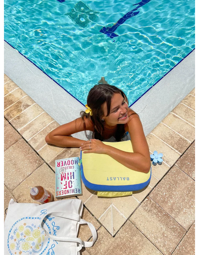 BALLAST Beach Pillow in Sunshine Yellow