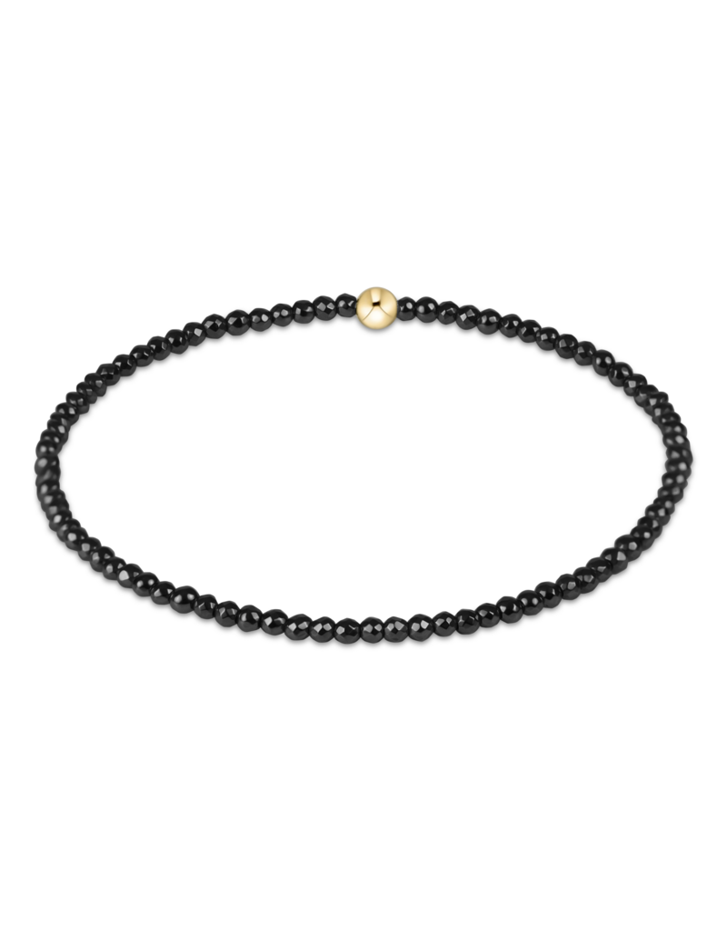 ENEWTON DESIGN Faceted Hematite 2mm Bead Bracelet