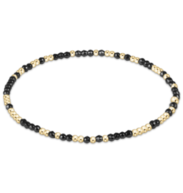 ENEWTON DESIGN Hope Unwritten Faceted Hematite 2mm Bead Bracelet