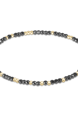 ENEWTON DESIGN Hope Unwritten 2mm Bead Bracelet – Silver Faceted Hematite