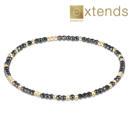 ENEWTON DESIGN Extends Hope Unwritten 2mm Bead Bracelet – Silver Faceted Hematite