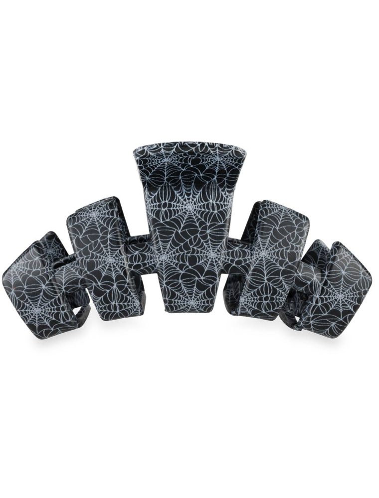 TELETIES Medium Classic Claw Hair Clip in Webbed