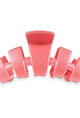 TELETIES Classic Calming Coral Tiny Hair Clip